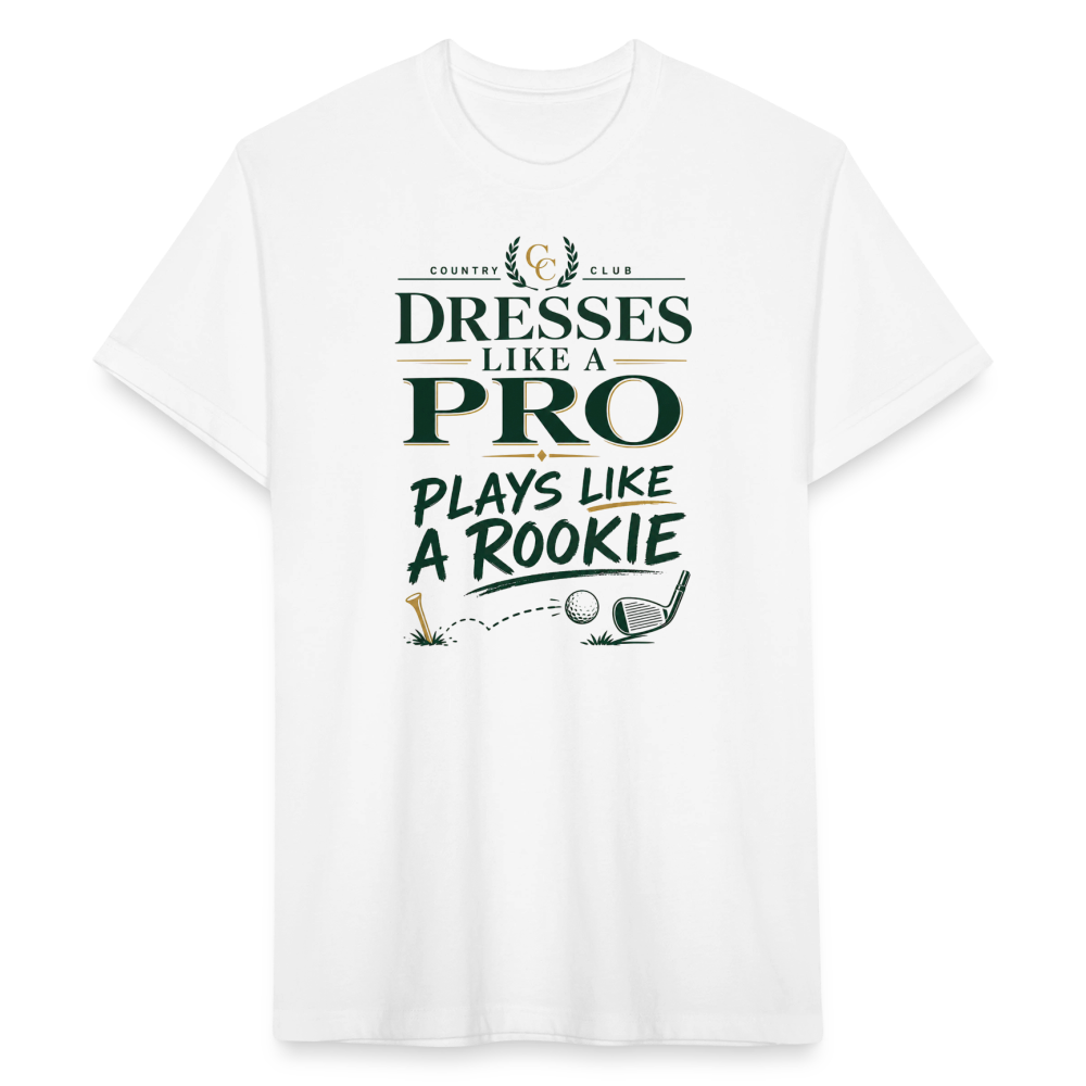 Dresses like a Pro - Plays like a Rookie - white