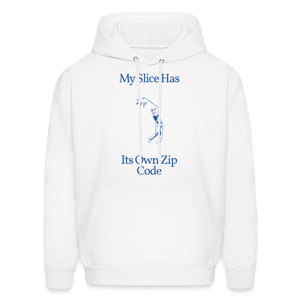 My Slice Has Its Own Zip Code - white
