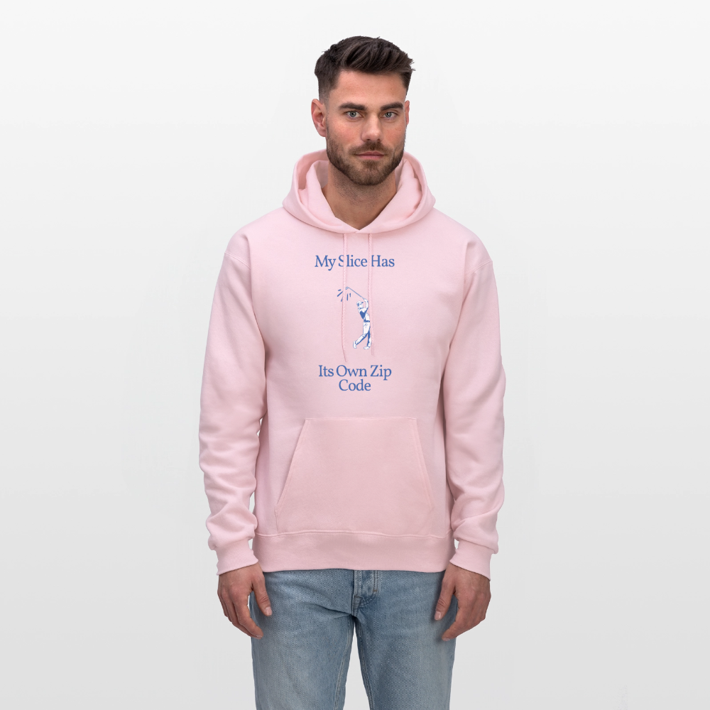 My Slice Has Its Own Zip Code - pale pink