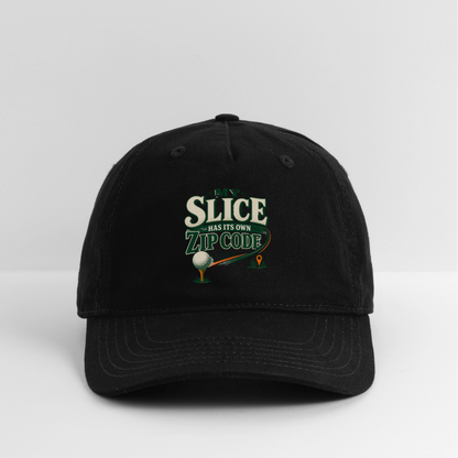 Hat - My Slice has its Own Zip Code - black