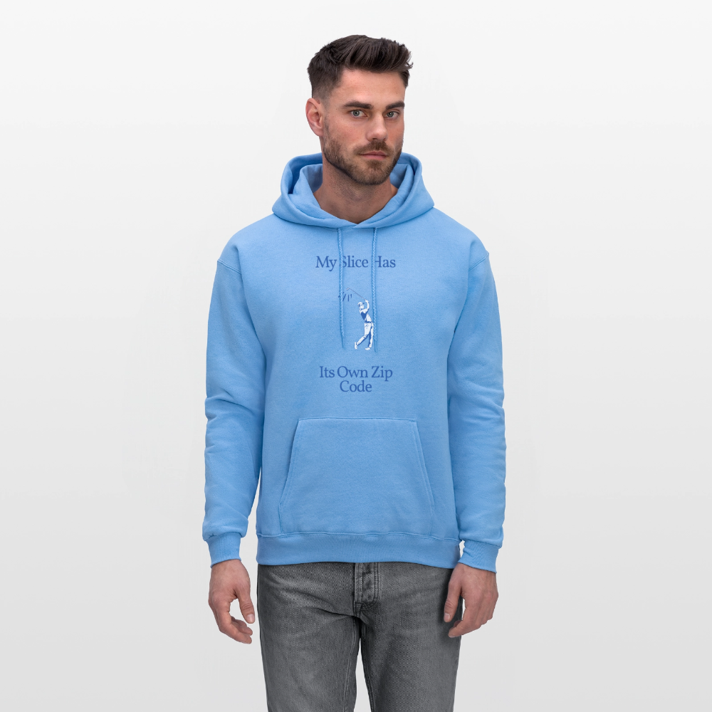 My Slice Has Its Own Zip Code - carolina blue