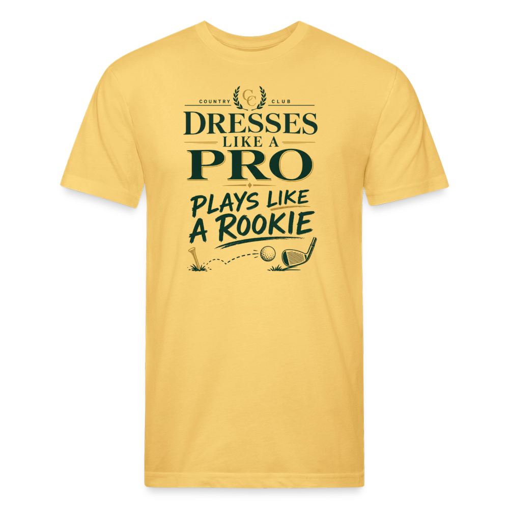 Dresses like a Pro - Plays like a Rookie - pastel yellow