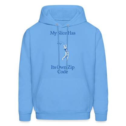 My Slice Has Its Own Zip Code - carolina blue