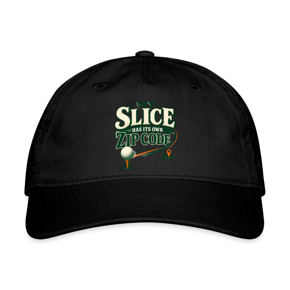 Hat - My Slice has its Own Zip Code - black