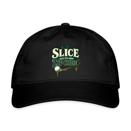 Hat - My Slice has its Own Zip Code - black