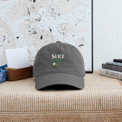 Hat - My Slice has its Own Zip Code - charcoal