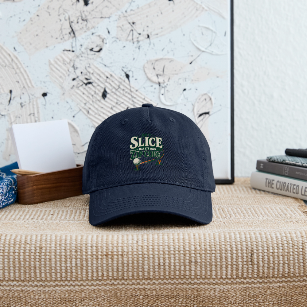 Hat - My Slice has its Own Zip Code - navy