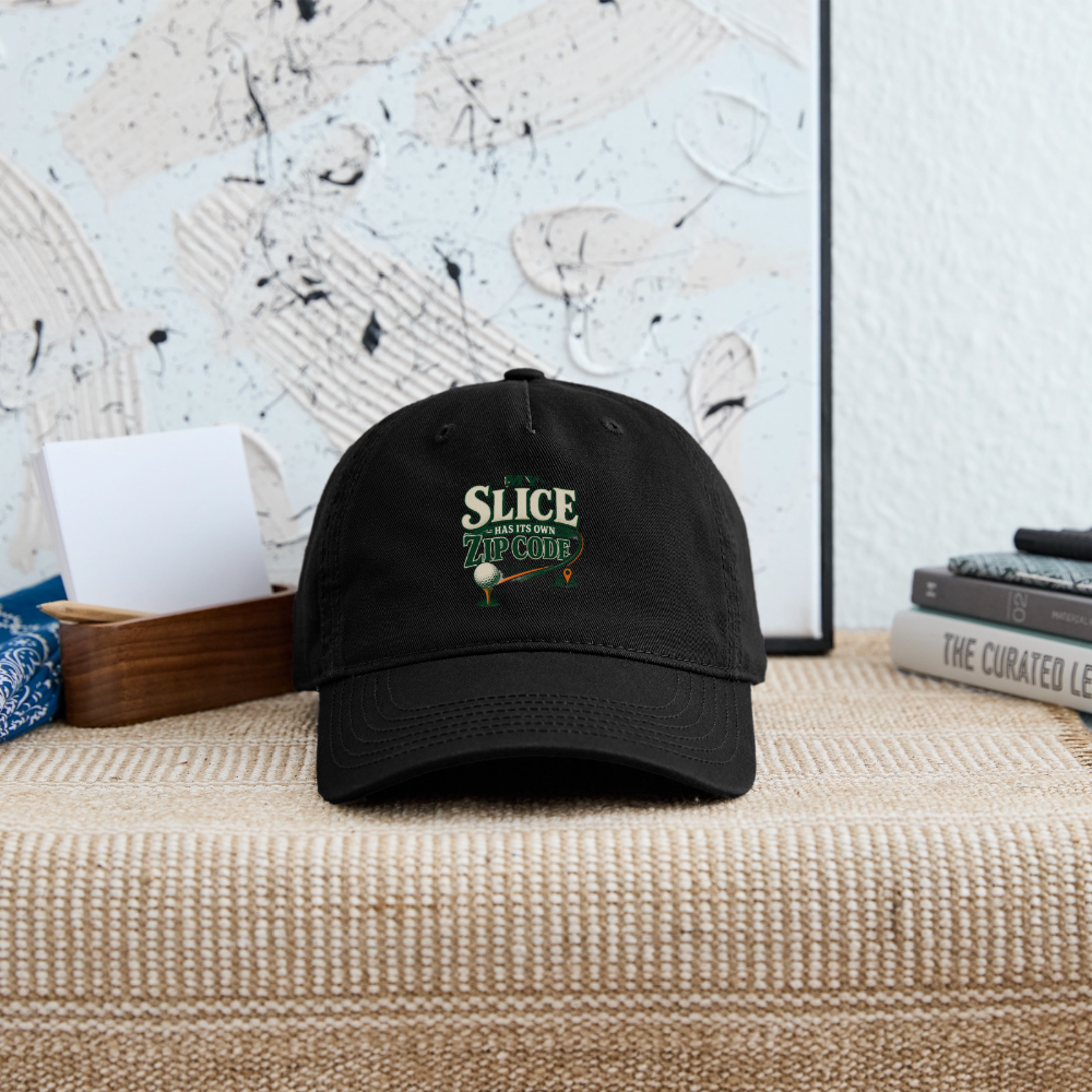 Hat - My Slice has its Own Zip Code - black