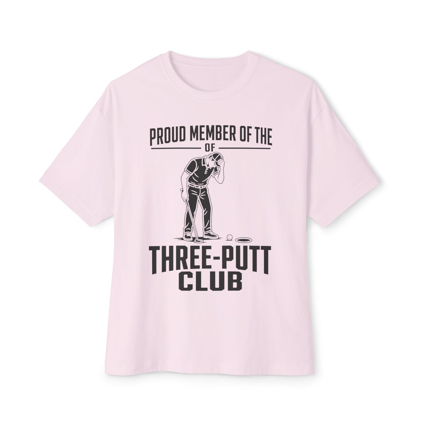 Three-Putt Club Golf T-Shirt — Funny Golfer Putting Tee
